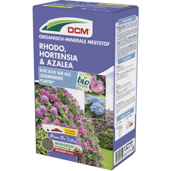 DCM Rhodo, hortensia en azalea mest - Grond en Meststoffen