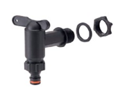 Regenton wave taupe geruit 240L -