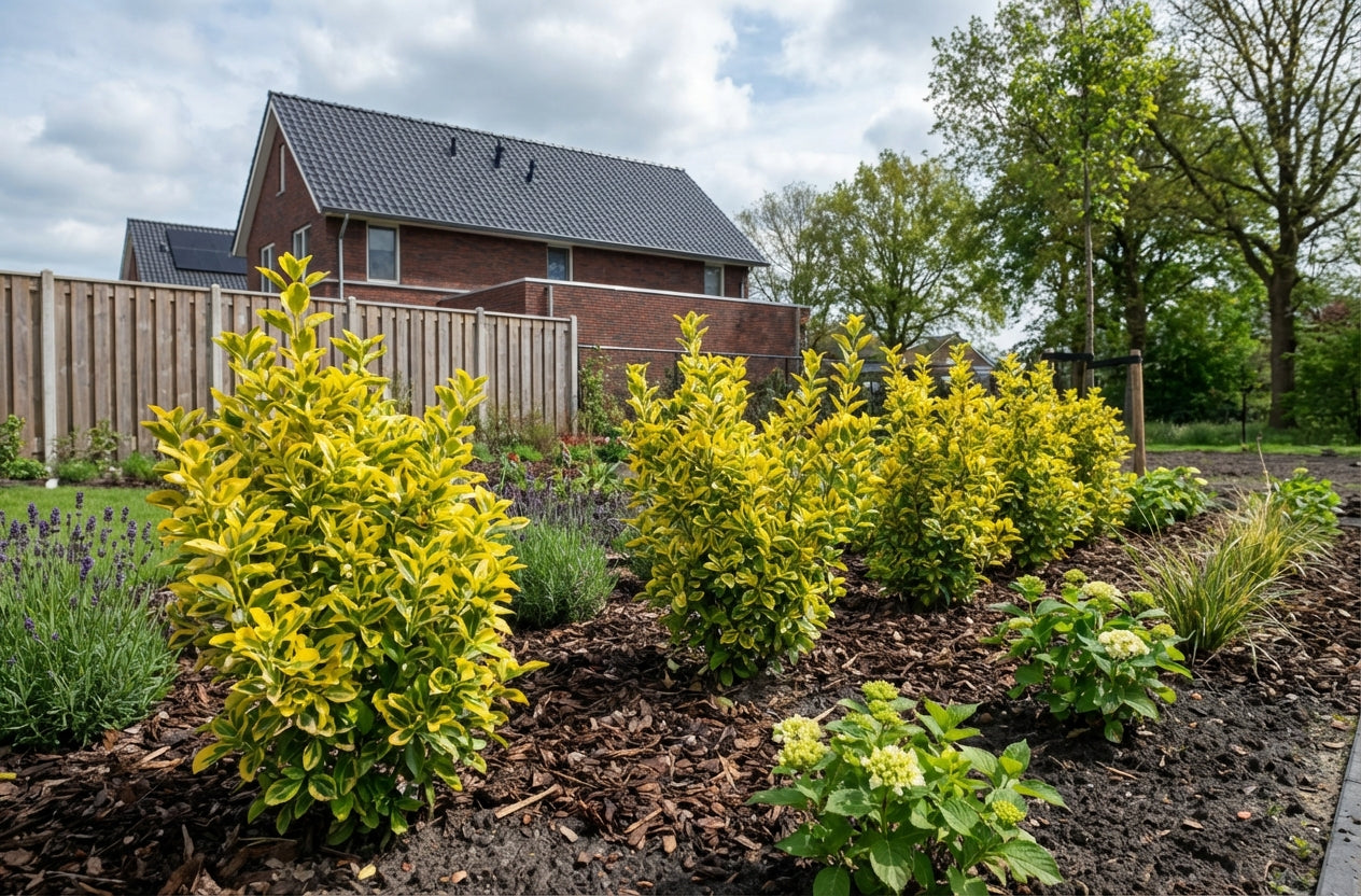Kardinaalsmuts (Euonymus fortunei 'Emerald 'n Gold') - Heesters