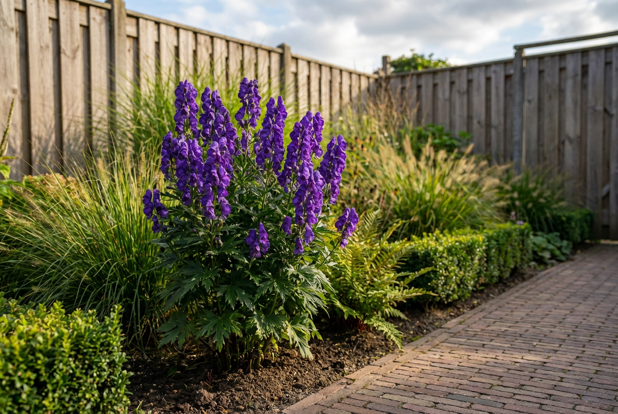 Monnikskap (Aconitum napellus) - Tuinplanten