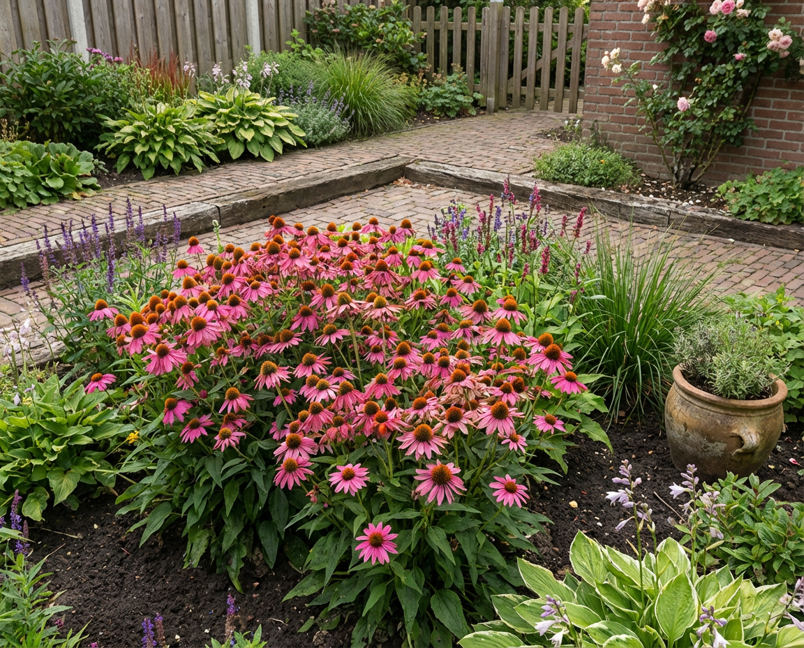 Zonnehoed (Echinacea PowWow™Wild Berry) - Tuinplanten