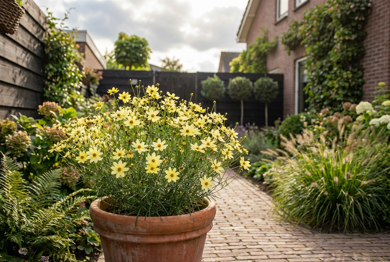 Meisjesogen (Coreopsis vert. 'Moonbeam') - Tuinplanten