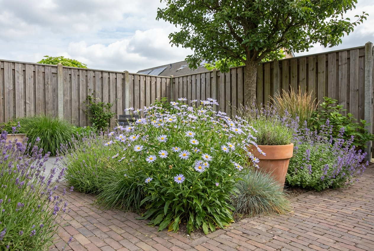Zomeraster (Kalimeris incisa 'Blue Star') - Tuinplanten