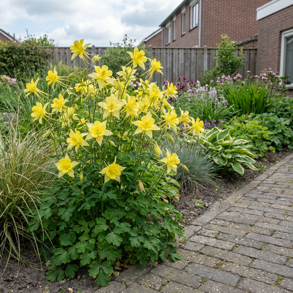 Akelei (Aquilegia chrysantha 'Yellow Queen') - Tuinplanten