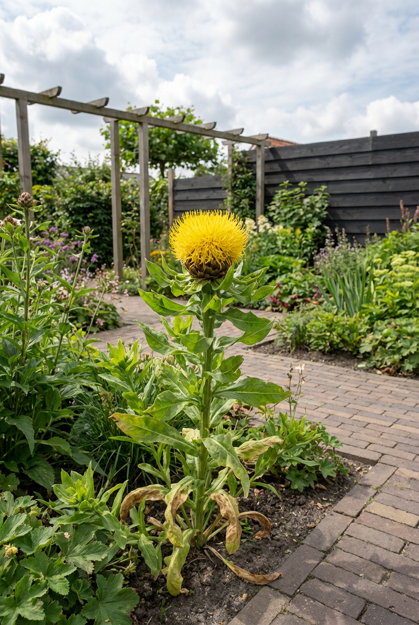 Korenbloem (Centaurea macrocephala) - Tuinplanten