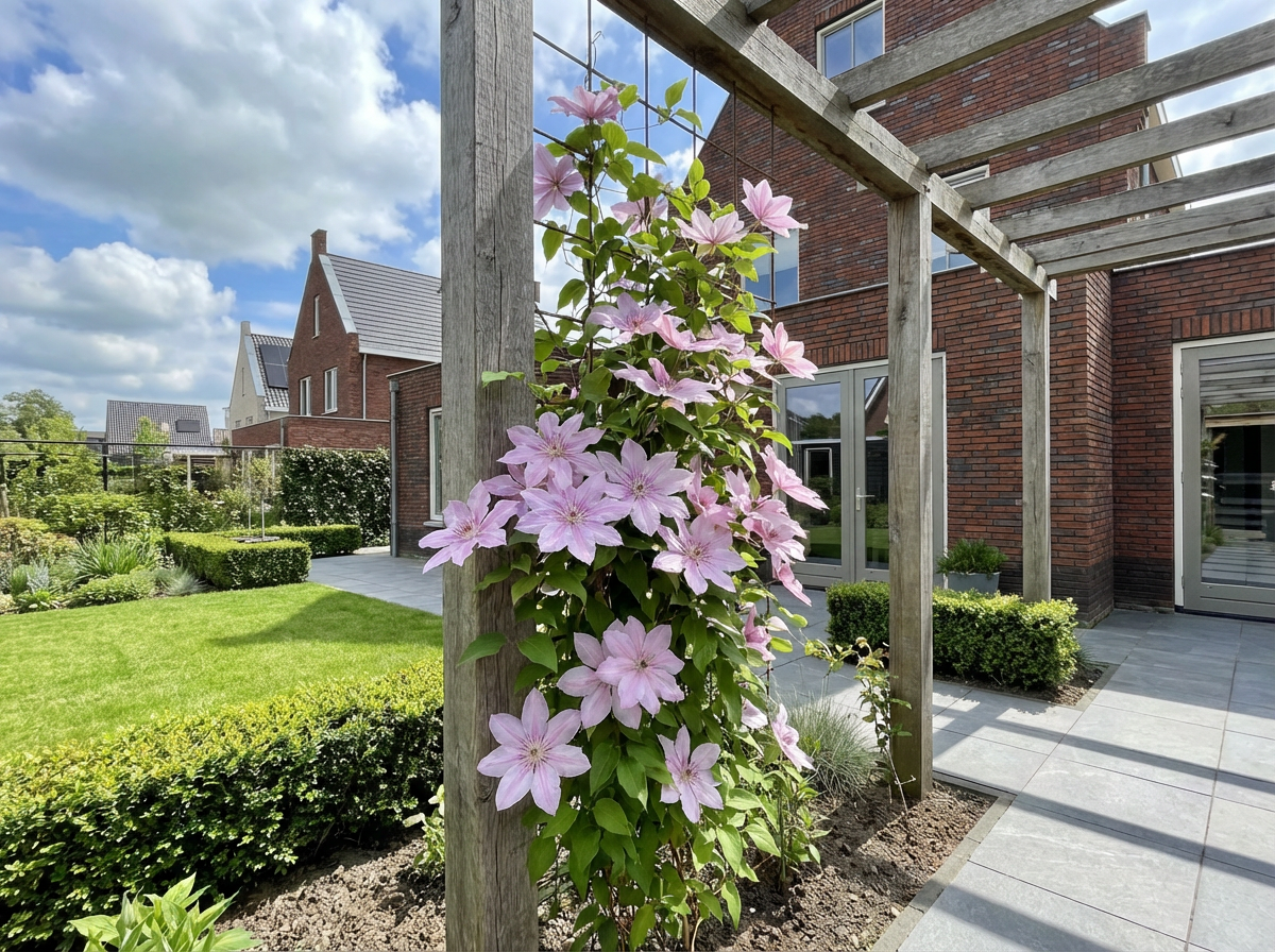 Klimplant Clematis Hagley Hybrid (Bosrank) - Klimplanten