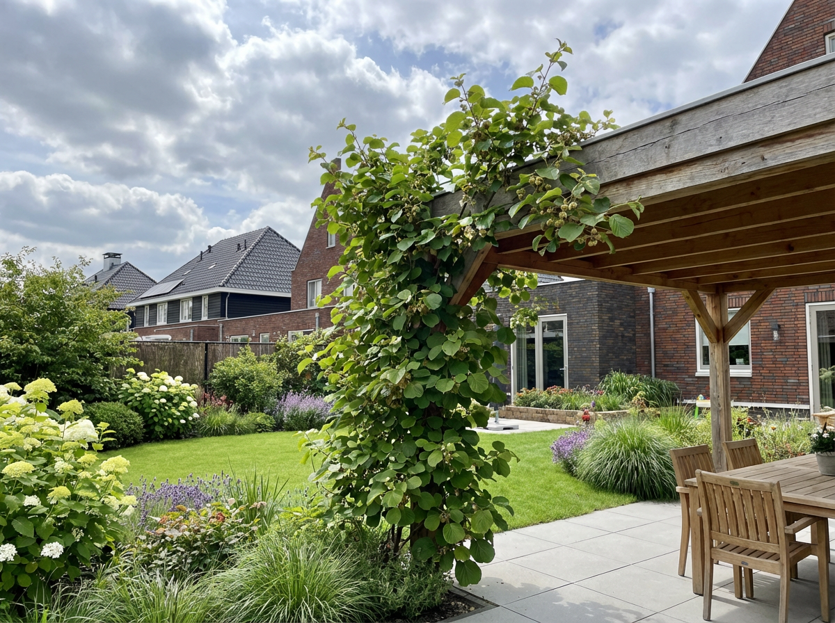 Klimplant Actinidia deliciosa Hayward (kiwi) - Klimplanten