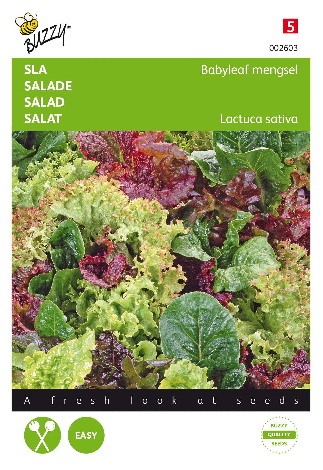Sla Babyleaf mengsel - Zaden