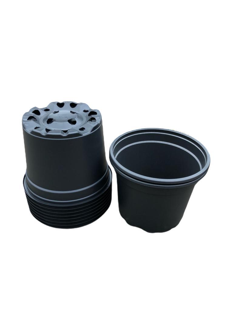 Kweekpot zwart – Ø17cm, hoogte 13cm, 2 liter - Kweekbenodigdheden