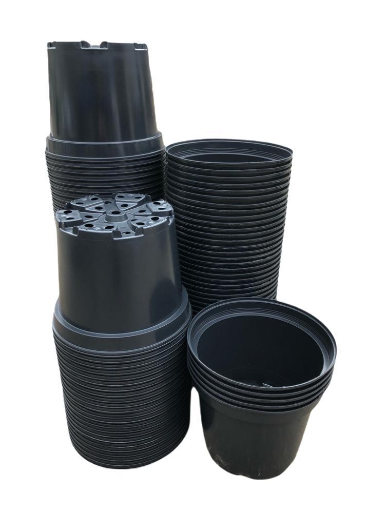 Kweekpot zwart – Ø23cm, hoogte 18cm, 5 liter - Kweekbenodigdheden