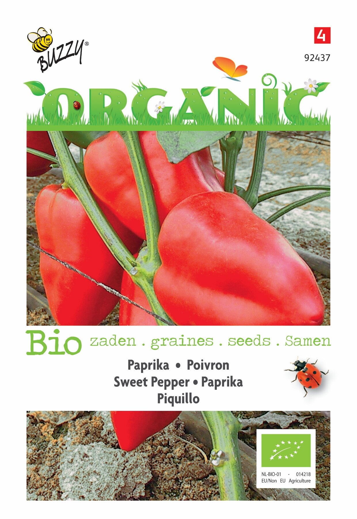 Paprika Piquillo (BIO) - Zaden