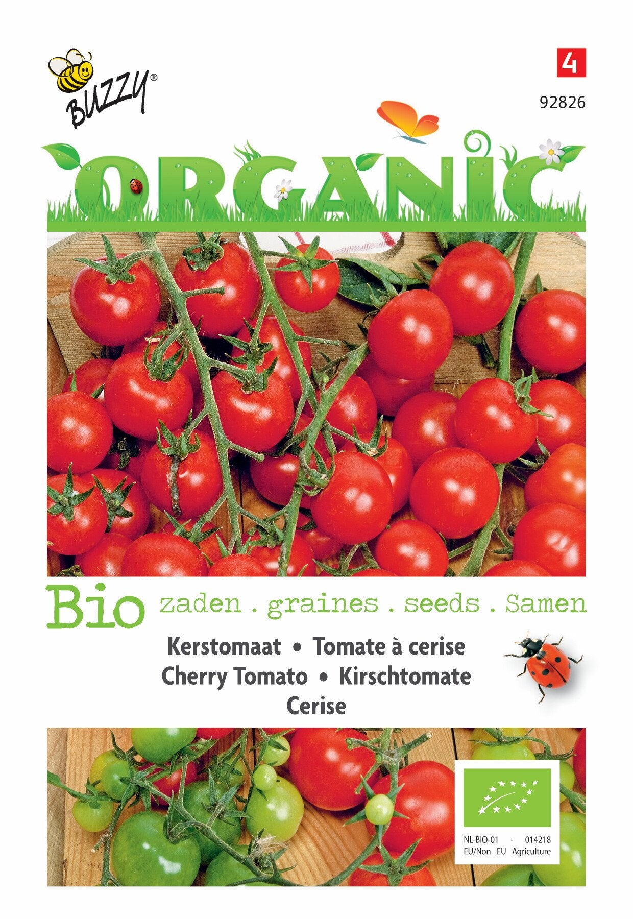 Kerstomaten Cerise (BIO) - Zaden