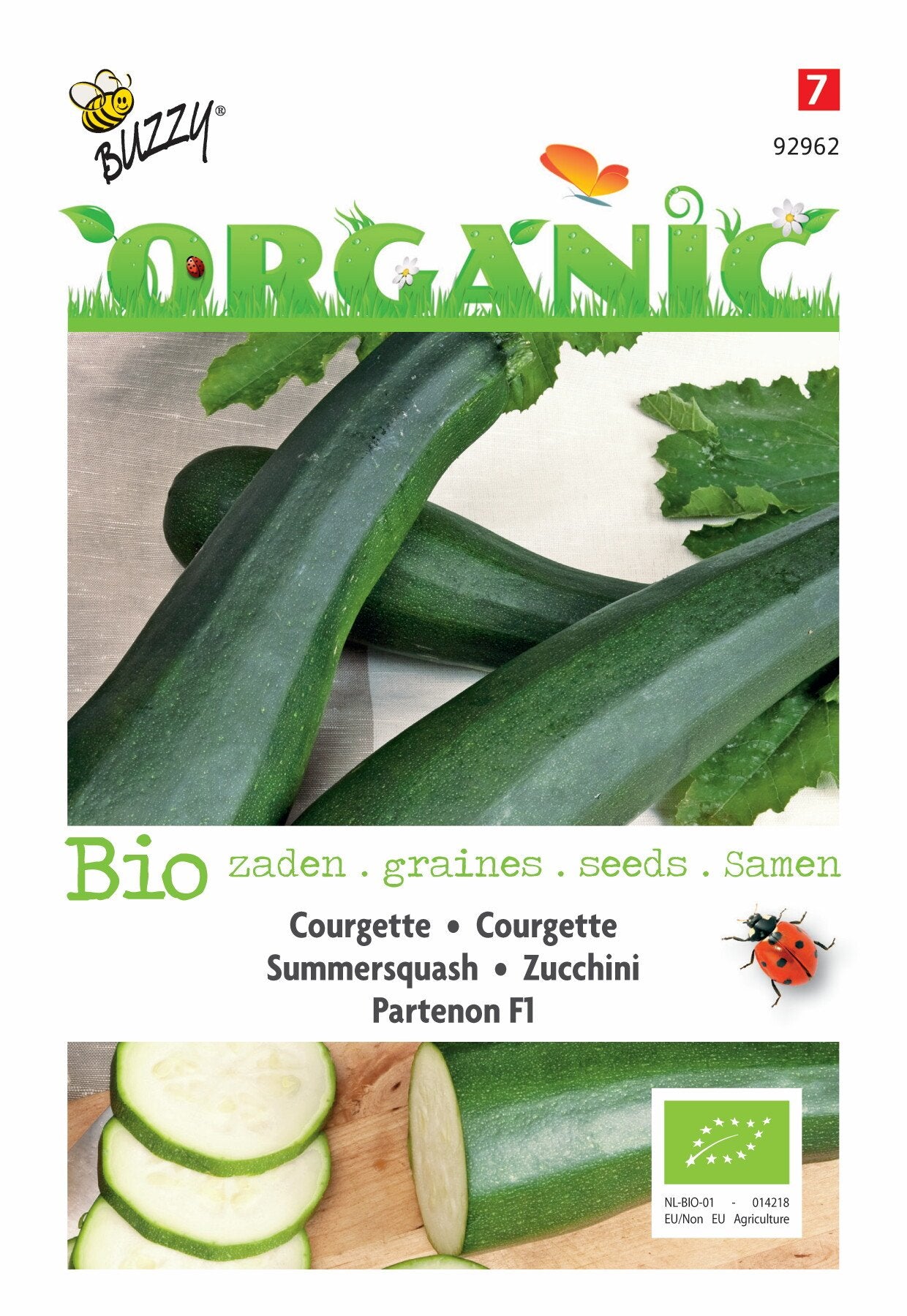 Courgette Partenon F1 (BIO) - Zaden