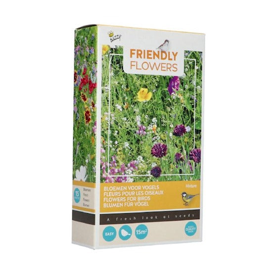 Friendly Flowers Vogels 15m² - Zaden