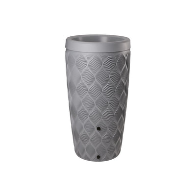 Regenton wave taupe geruit 240L