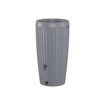 Regenton wave taupe gestreept 240L - 