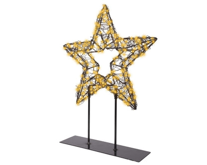Kerst LED Ster op Standaard – 300 LED – Timer – Ø 37 cm - foto 2