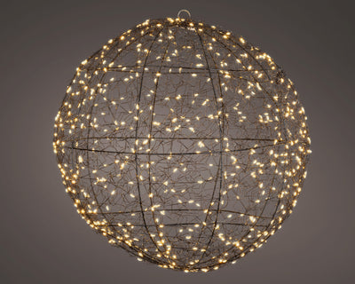Kerst Lichtbol – 400 LED – Timer – Klassiek Warm – Ø 30 cm