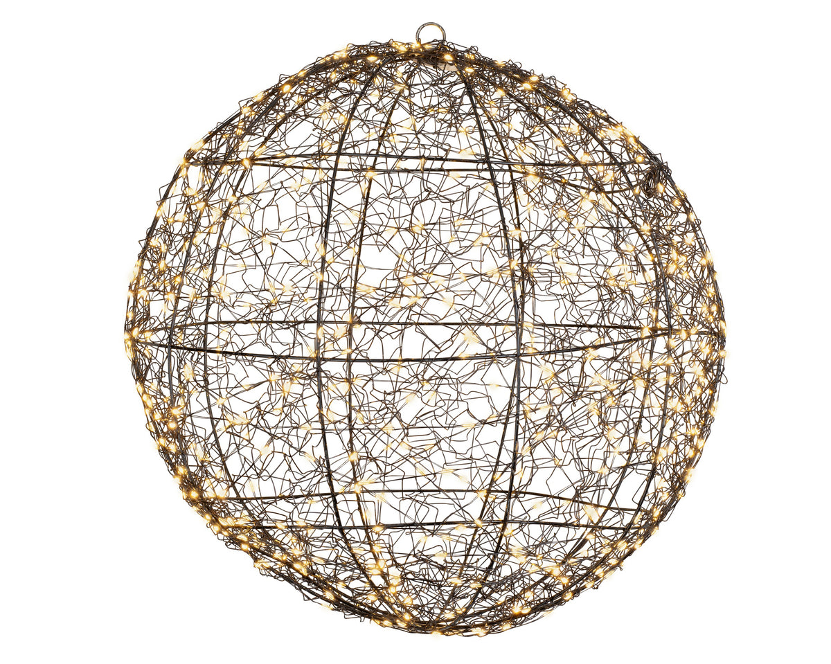 Kerst Lichtbol – 400 LED – Timer – Klassiek Warm – Ø 30 cm - foto 2