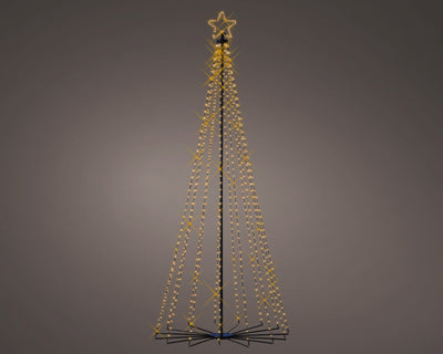 Micro LED Kerstboom - 706 LED - H240xD100 cm - Warm - Lumineo