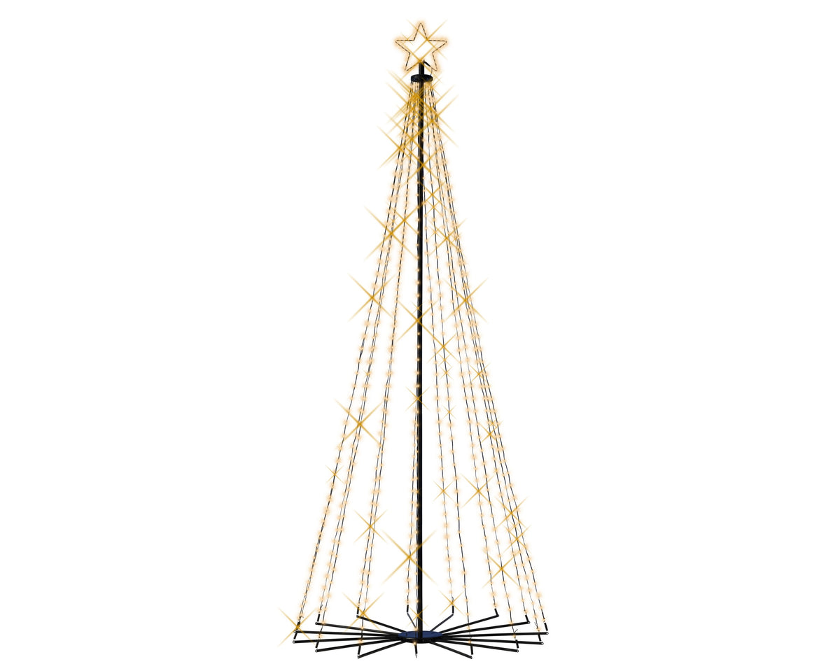 Micro LED Kerstboom - 706 LED - H240xD100 cm - Warm - Lumineo - foto 2