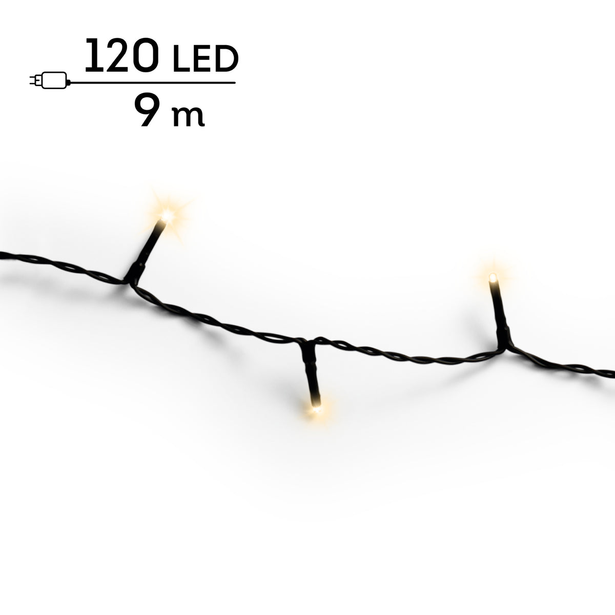 Kerstverlichting Zwart & Soft Gold - 900 cm - Basic - foto 8