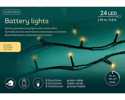 LED Basic Lights - 172,5 cm - 8 functies - Twinkel effect - Buiten - foto 2