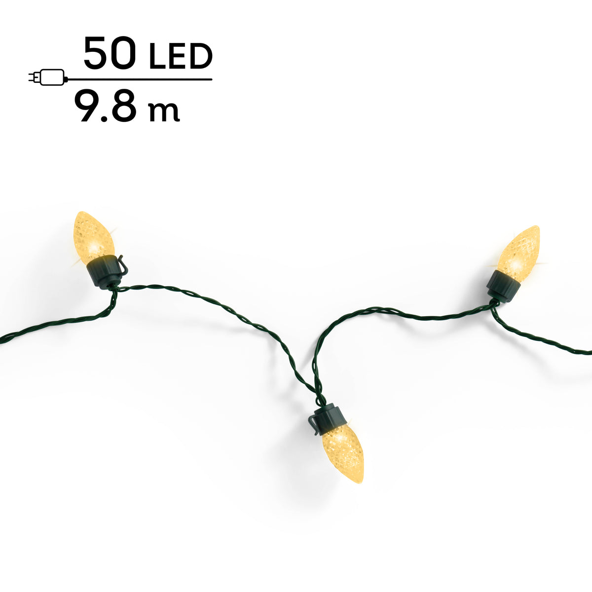 Lumineo Vintage Lights - 50 LED - 980 cm - Twinkle - foto 6