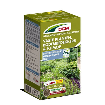DCM meststof vaste planten, bodembedekkers & klimop (1,5KG)