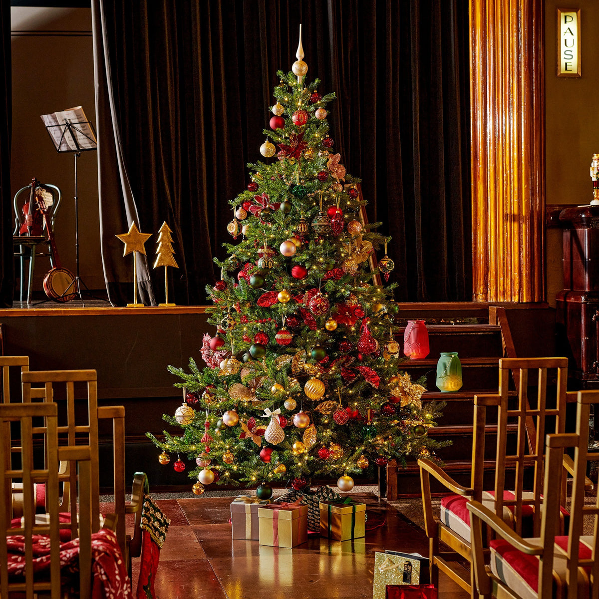 Kunstkerstboom LED - 180 cm - Groen - foto 6