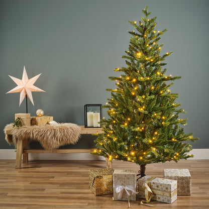 Kunstkerstboom Allison - 180 cm - Groen - Verlicht - Everlands - foto 5