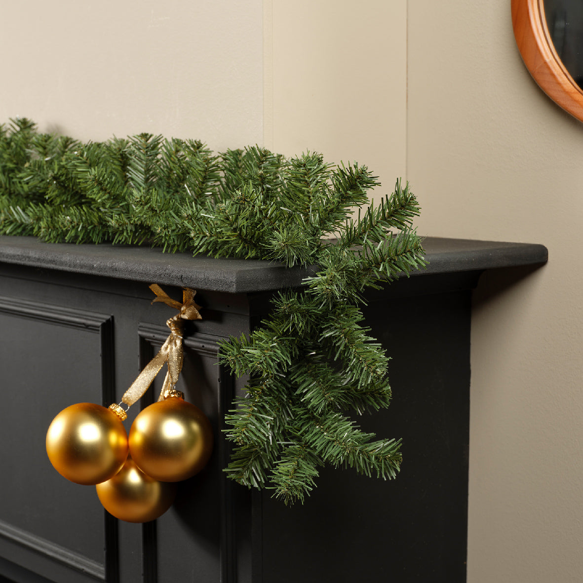 Kerstslinger Guirlande Imperial - 270 cm - Ø 20 cm - Groen - foto 3
