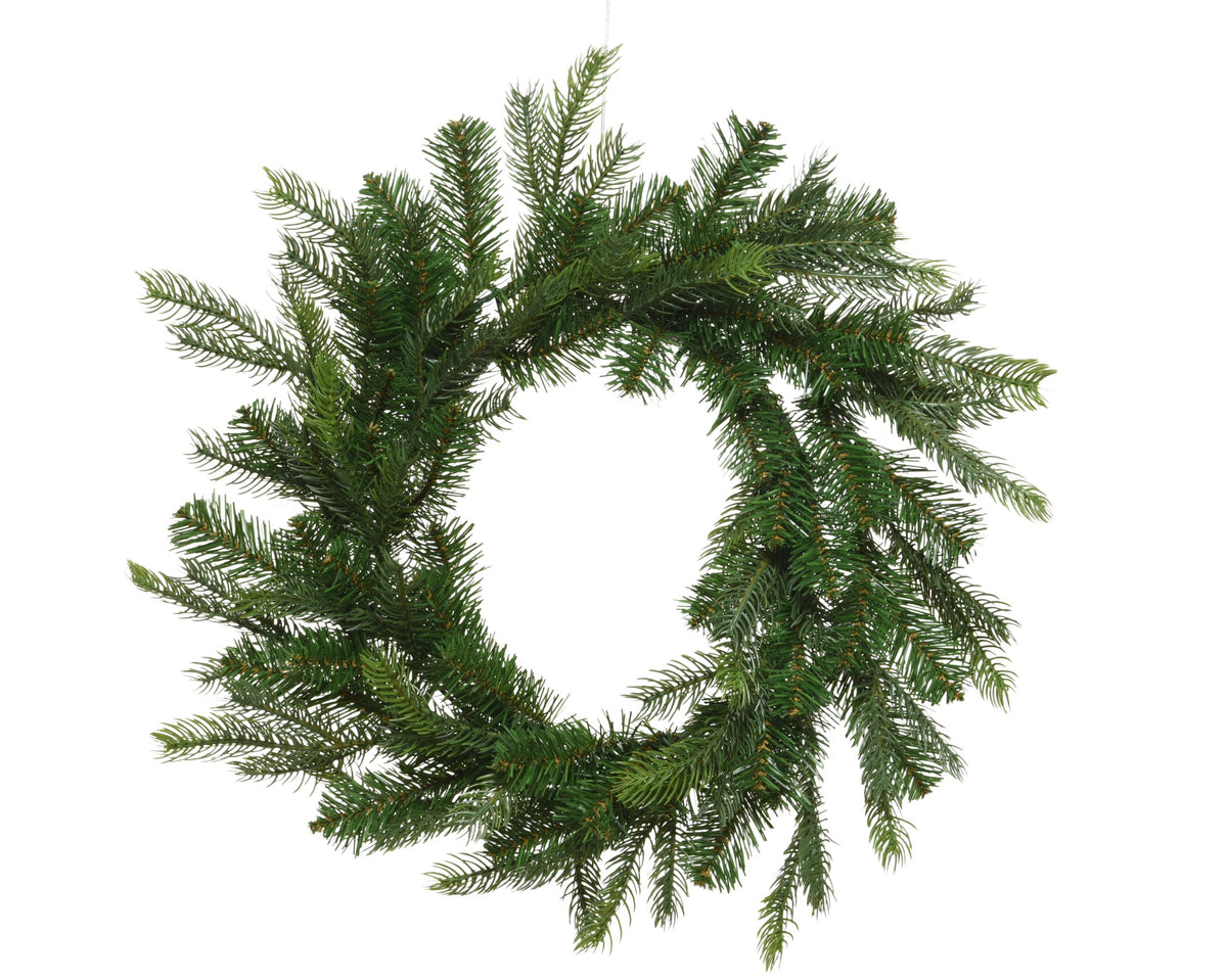 Kerstkrans Grandis - Ø 80 cm - Groen - Binnen/Buiten