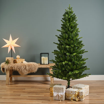 Kunstkerstboom - H 180 cm - Groen - 861 Tips - Ø 93 cm - foto 5