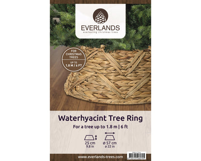 Boomring Waterhyacint - Ø 57 x H 28 cm - Bruin - foto 2