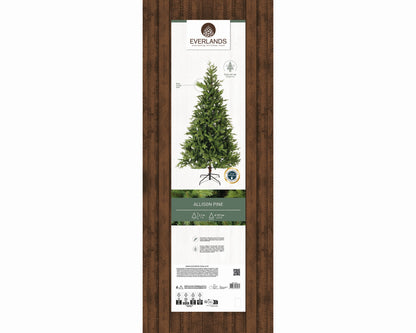 Kunstkerstboom Allison Pine - H 210 cm - Ø 127 cm - Groen - foto 3