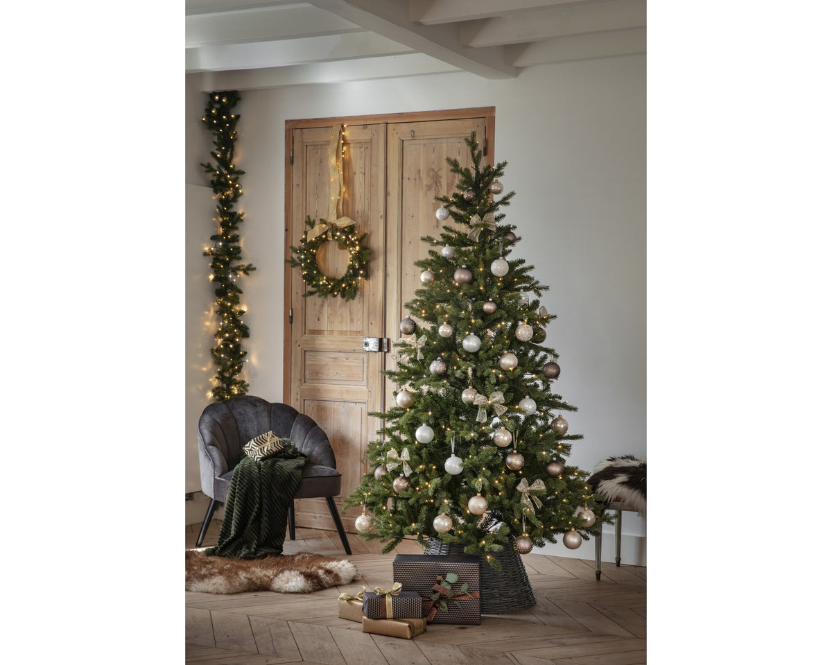 Kunstkerstboom Allison Pine - H 240 cm - Ø 152 cm - Groen - foto 2