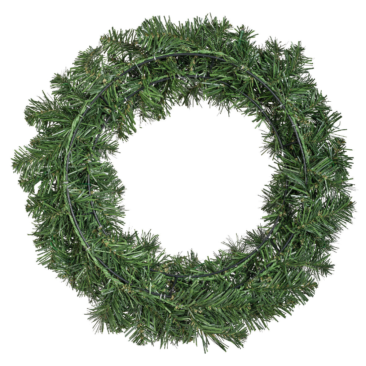 LED Kerstkrans - Ø 50 cm - Groen - 40 LED's - Timer - foto 3