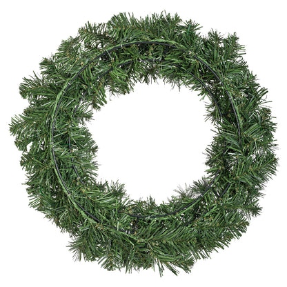 LED Kerstkrans - Ø 50 cm - Groen - 40 LED's - Timer - foto 3