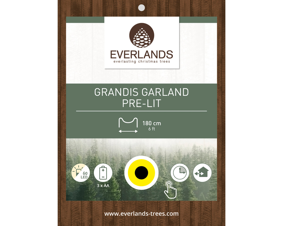 LED Slinger Grandis - L 270 cm - Groen - Warm Wit - Everlands - foto 2