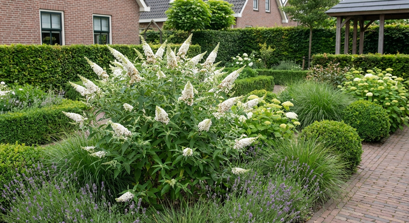 Vlinderstruik (Buddleja davidii Butterfly Candy® Little White) - Vlinderstruik