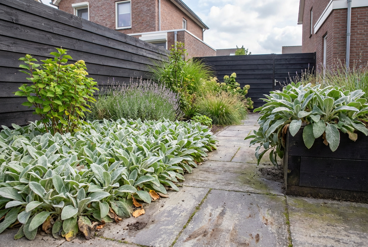 Ezelsoor (Stachys byzantina 'Silver Carpet') - Tuinplanten