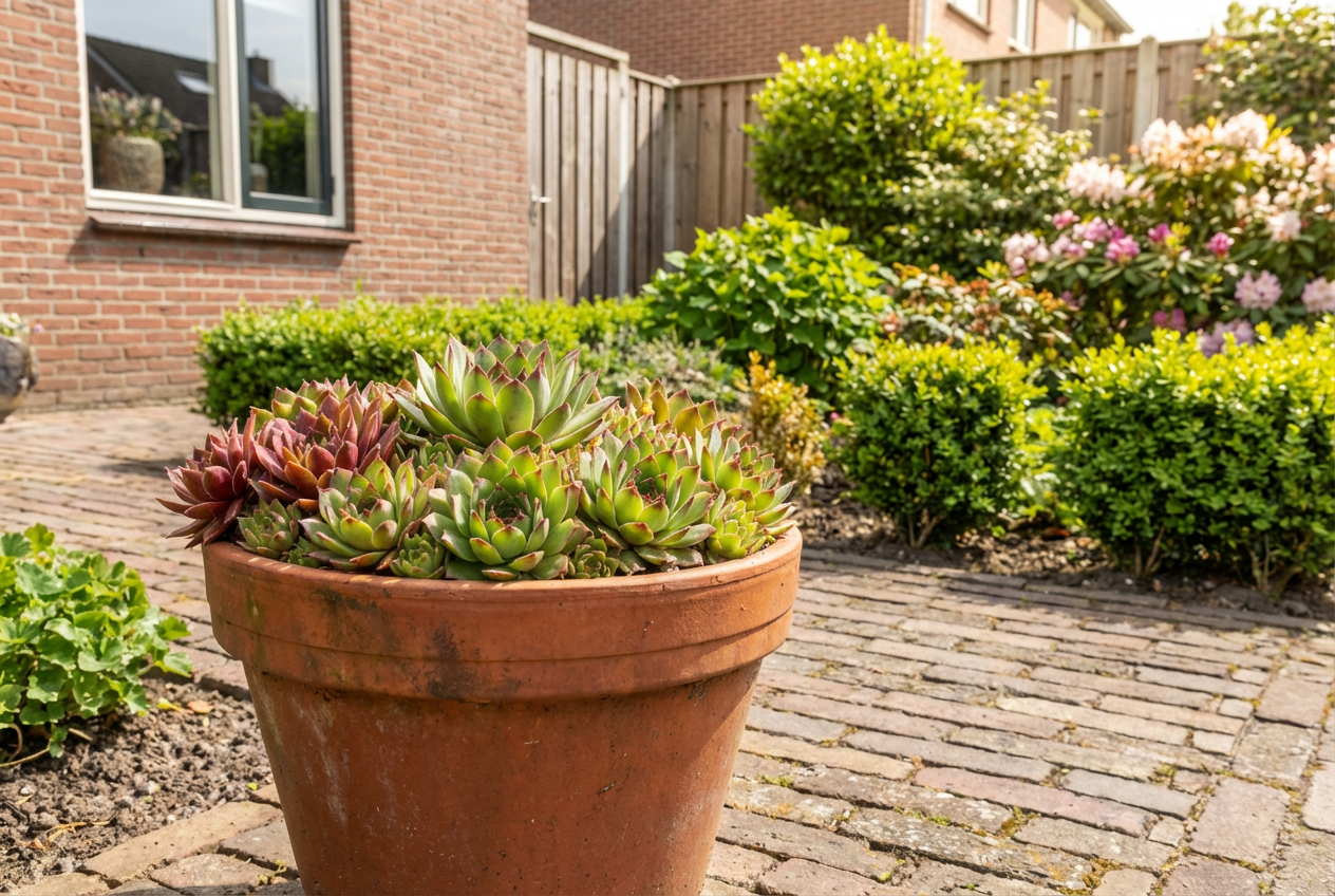 Huislook (Sempervivum gemengd) - Tuinplanten