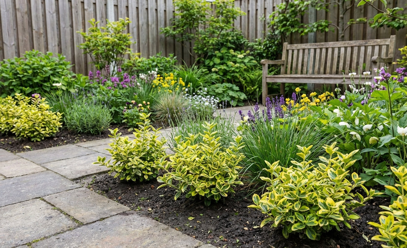 Kardinaalsmuts (Euonymus fortunei 'Blondy'®) - Heesters