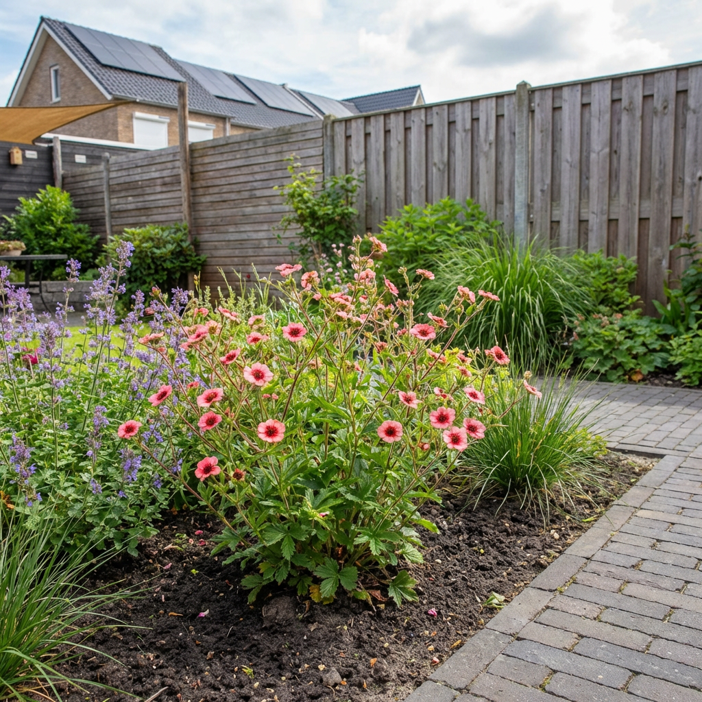 Ganzerik (Potentilla nepalensis 'Miss Willmott') - Tuinplanten