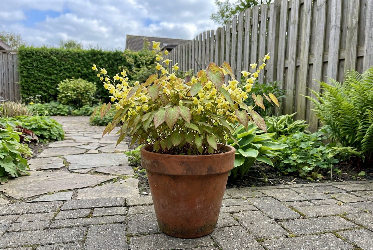 Elfenbloem (Epimedium versicolor 'Sulphureum') - Tuinplanten