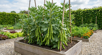 Tuinbonen Driemaal Wit - Zaden