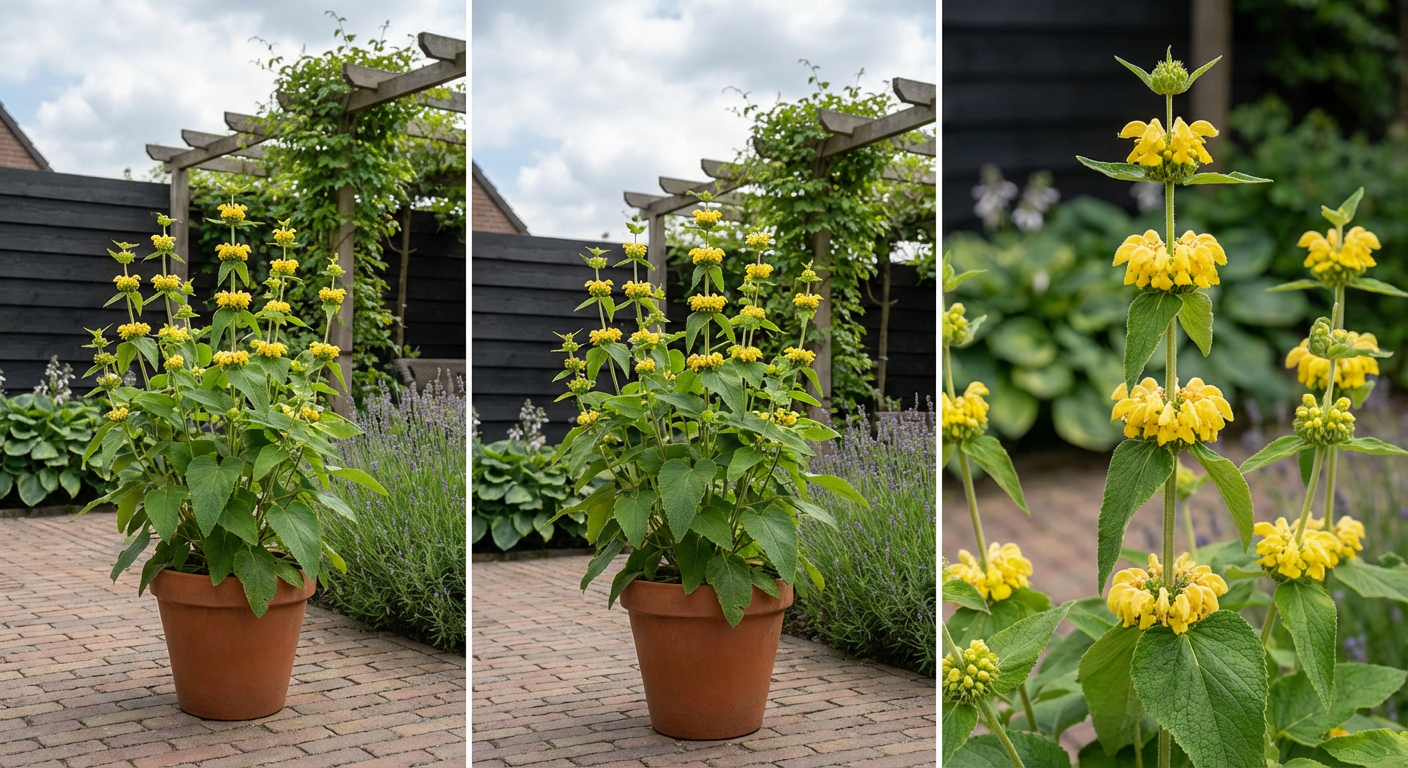 Brandkruid (Phlomis russelania) - Tuinplanten