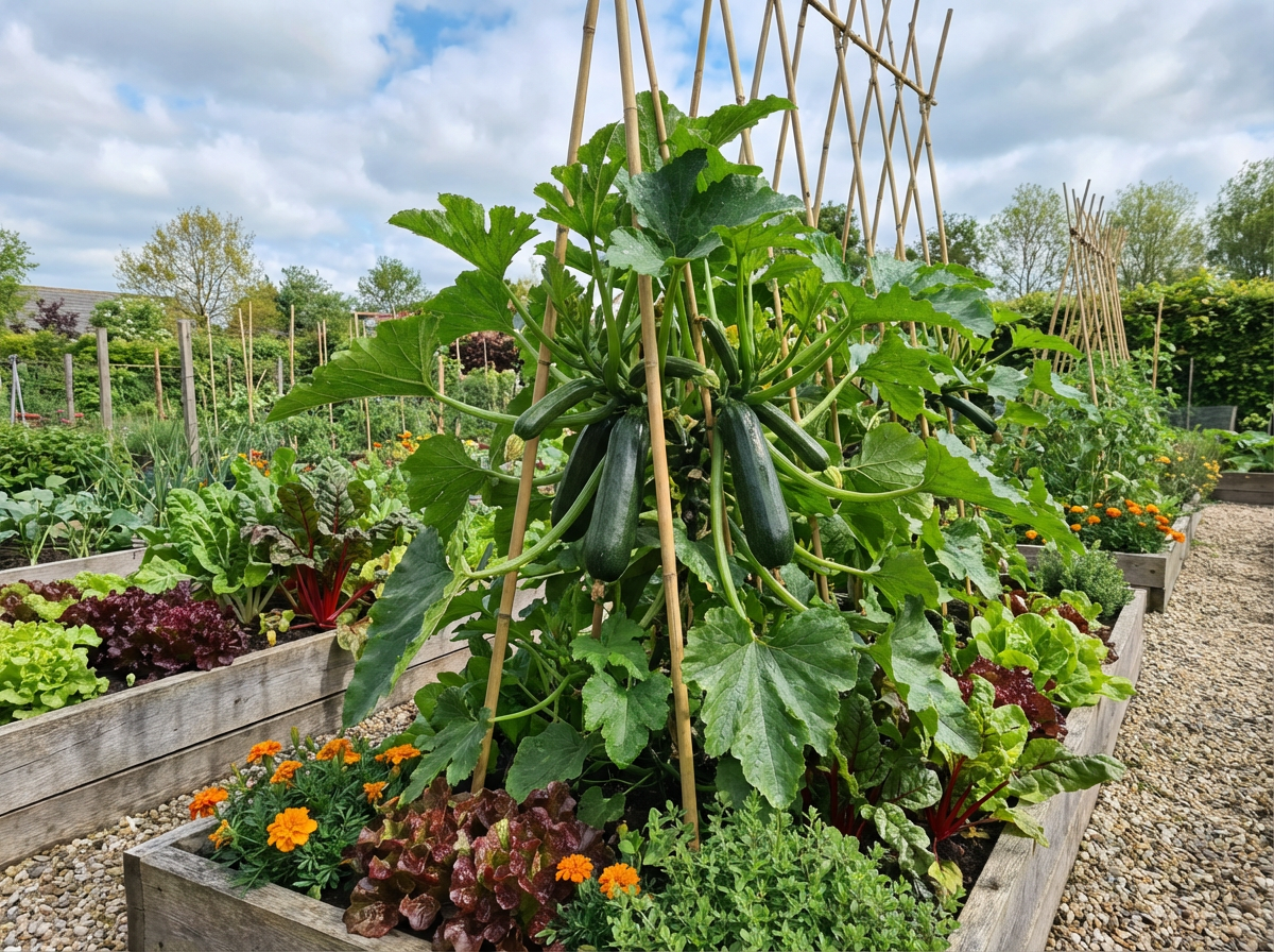 Courgette Klimmend Black Forest F1 - Zaden