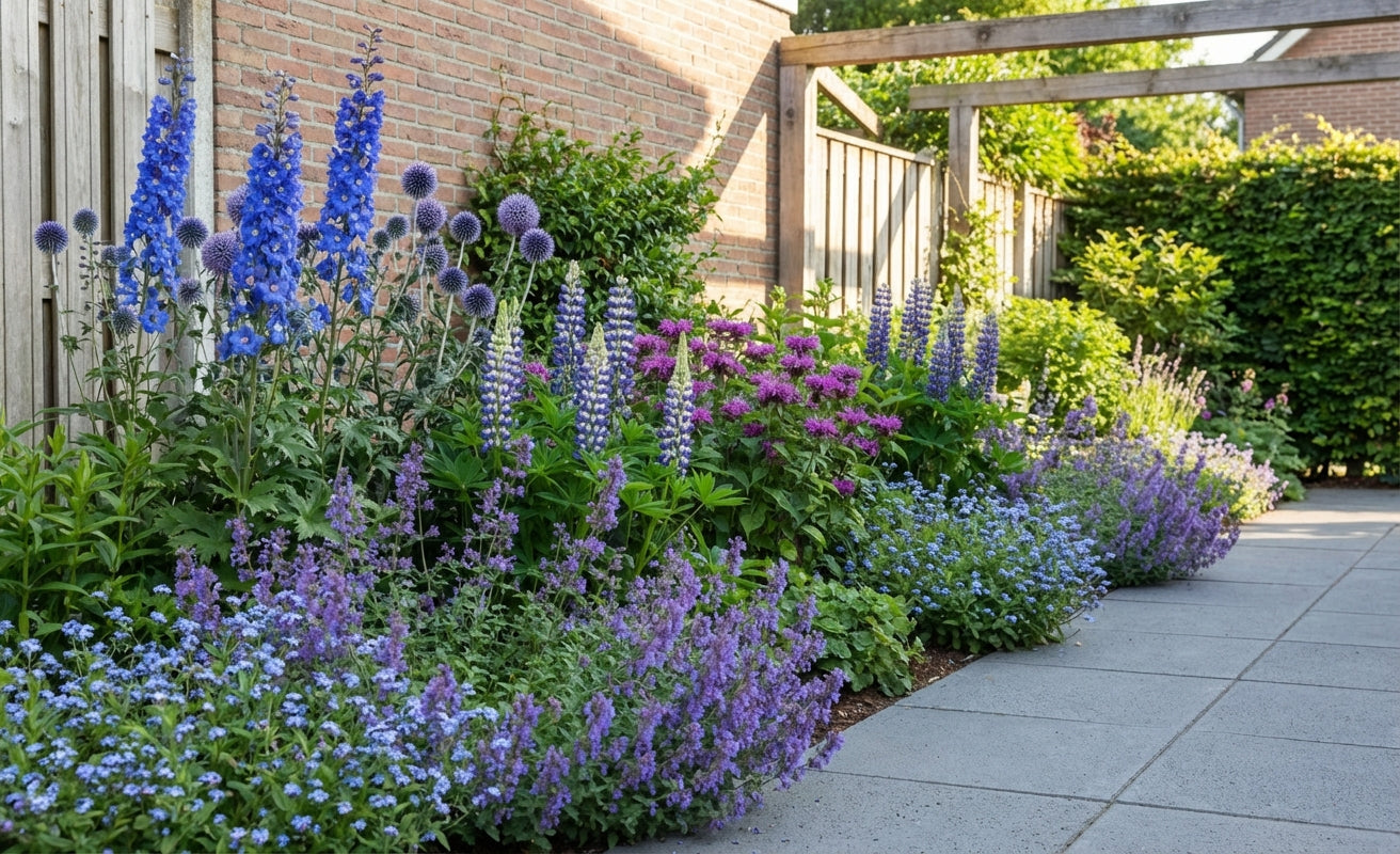 Borderpakket paars/blauw (1,5m2) - Tuinplanten